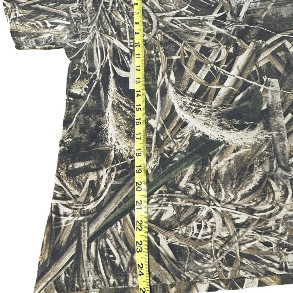 Hanes Mossy-Style Camo T-Shirt Men’s Medium – Outdoors Hunting Tee - Picture 4 of 8